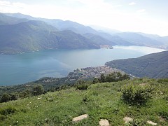 Aussicht Monte Giove auf Cannobio 
