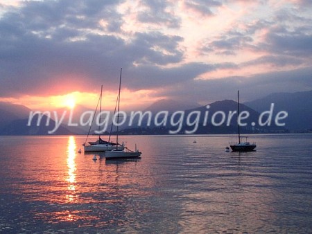 Abendstimmung Lago Maggiore 